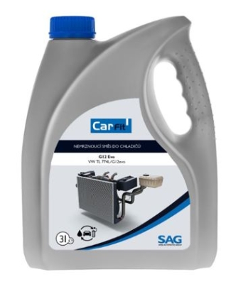 CARFIT - Nemrznúca zmes červená (G12 Evo) 3L koncentrát