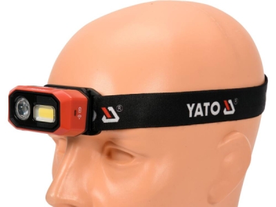 Yato - Veľmi výkonná a funkčná čelovka