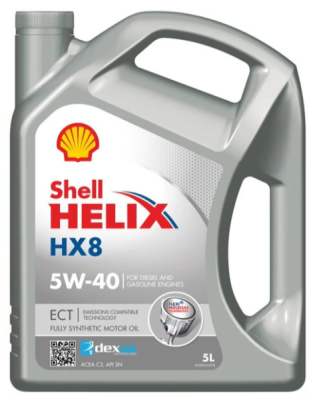 Shell - motorový olej Helix HX8 ECT 5W40, 5L
