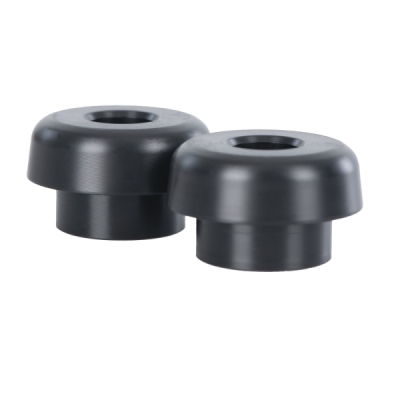 OXFORD - závažie riadidiel BAR END s redukciou pre vnútorný priemer 13 a 18 mm (vonkajší 22 a 28,6 mm), (strieborné/čierne, pár)