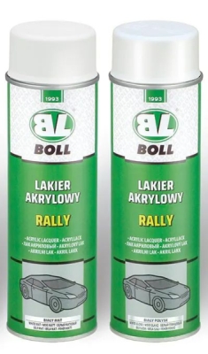 BOLL - Biely akrylový lak RALLY matný 500ml