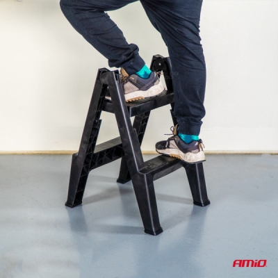 Amio - Skladacia rebríková stolička 51.5cm 150kg