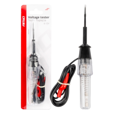 AMiO - Tester napätia s krokosvorkou 6-12V
