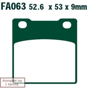 EBC - Brzdové doštičky SUZUKI SV 650 (BEZ ABS) (99-02)/ SV 650 (BEZ ABS) (99-02)/ GSXR 600 (01-03)/ GSF 1200 S (01-05)
