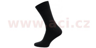 ponožky černé hladké LYCRA (vel. 27-29/41-43) (sada 5 párů)