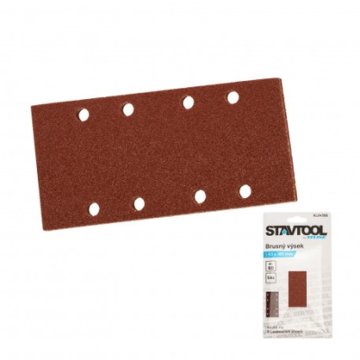 KLINGSPOR - Brúsny papier 93x185mm zr.120 (balenie 5ks)