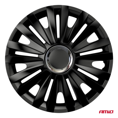 Versaco - Puklice Royal 14” čierna sada 4ks COLOR BOX