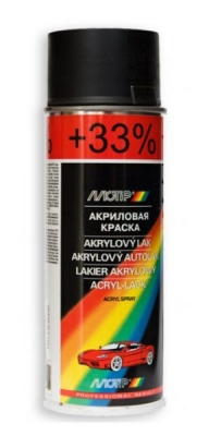 MOTIP - Autolak 00106 čierny mat 200ml