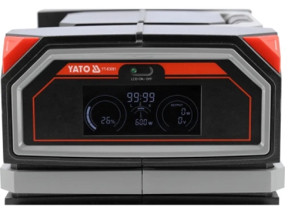 Yato - Prenosná elektrická stanica 600W, 504WH, 230V, USB-C PD