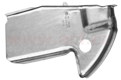 OEM SKODA - Plech uzatvárací pre prah L 1Z0810457A