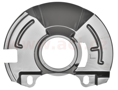 prachový štít předního brzdového kotouče o průměru 241- 258mm ORIGINÁL L