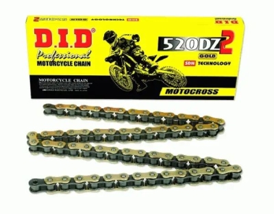 DID - Reťaz sekundárna pre motokross od 125 -450cm³