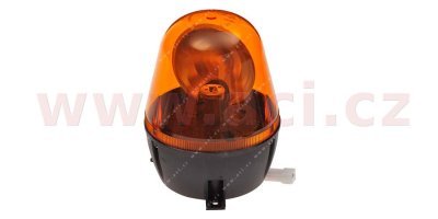výstražný maják oranžový H1 12/24 V (montáž na 3 šrouby)