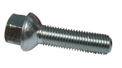 Skrutka kolesa M12 × 1,5, závit 40 mm, guľové sedlo, kľúč 17 mm