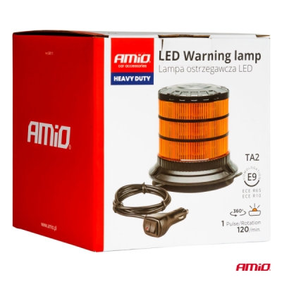 AMiO - LED výstražný maják W30M 12V 24V