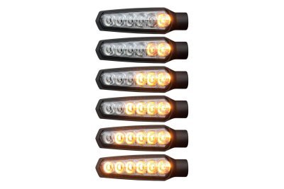 sekvenční LED blinkry STELLAR-2 (sada 2 ks), Daytona