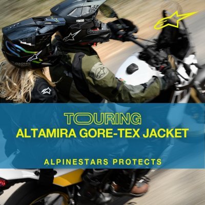 ALPINESTARS - Bunda ALTAMIRA GORE-TEX, (zelená/military zelená, veľ. L)