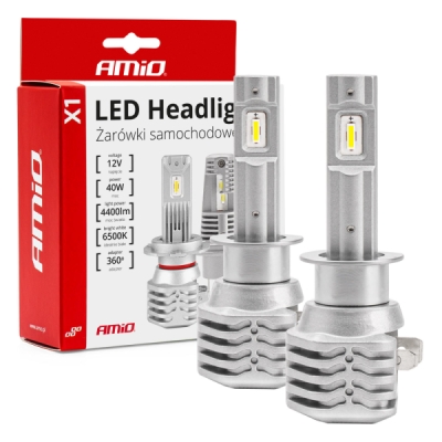 AMiO - LED žiarovky hlavného svietenia H1 X1 Series AMiO
