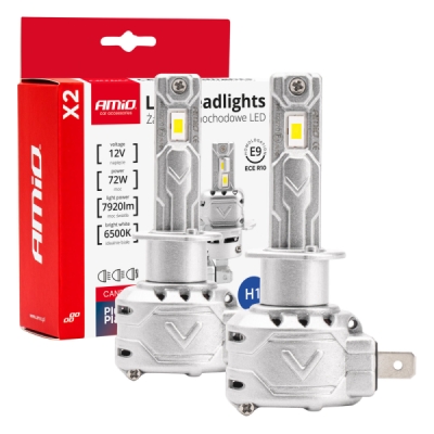 AMiO - LED žiarovky hlavného svietenia H1 X2 Series