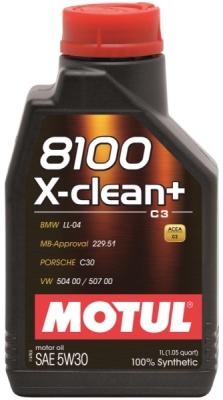 Motul - Motorový olej 8100 X-CLEAN+ 5W30 1L