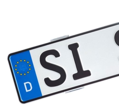 Podložka špz Simple Fix 2ks transparent veľ.112mm 583526