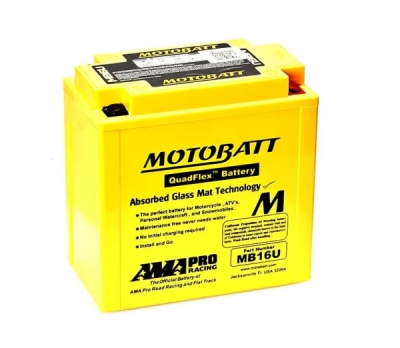 Motobatt - Motobatéria Quadflex AGM 12V, 20AH, 240A P+