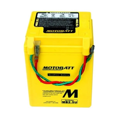 Motobatt - Motobatéria Quadflex AGM 12V, 2.5AH, 40A P+