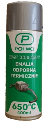 Farba na výfuky - strieborná 400ml - do 650°C