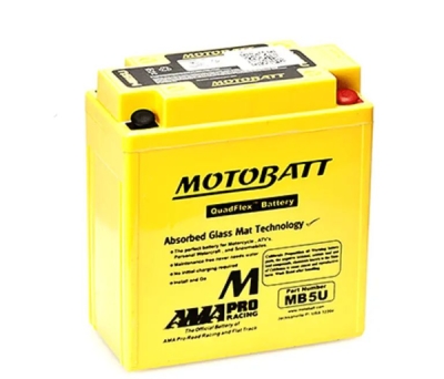 Motobatt - Motobatéria Quadflex AGM 12V, 7AH, 90A P+