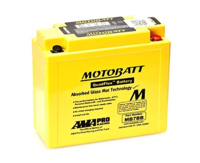 Motobatt - Motobatéria Quadflex AGM 12V, 9AH, 150A P+