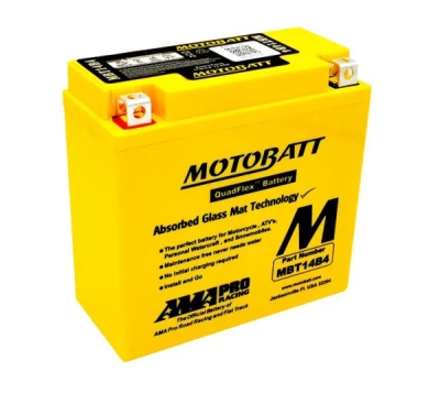 Motobatt - Motobatéria Quadflex AGM 12V, 13AH, 175A L+