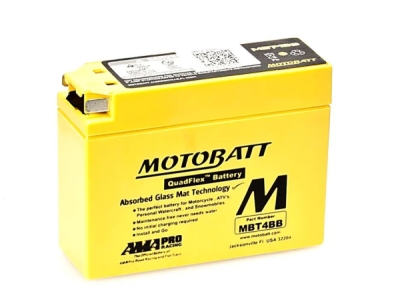 Motobatt - Motobatéria Quadflex AGM 12V, 2.5AH, 40A
