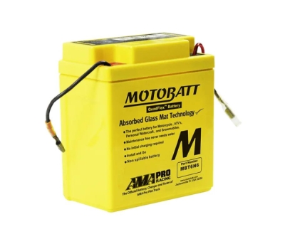 Motobatt - Motobatéria Quadflex AGM 6V 6AH, 90A P+