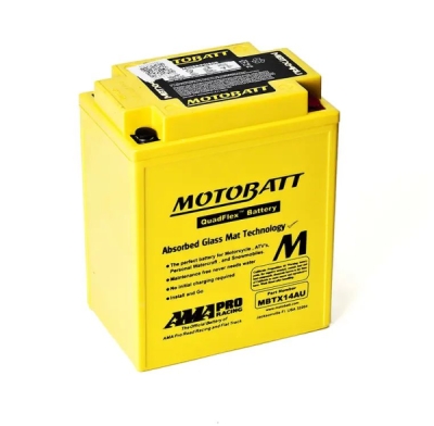 Motobatt - Motobatéria Quadflex AGM 12V, 16.5AH, 210A P+