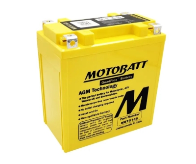 Motobatt - Motobatéria Quadflex AGM 12V, 19AH, 250A P+