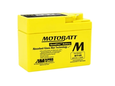 Motobatt - Motobatéria Quadflex AGM 12V, 2.5AH, 45A