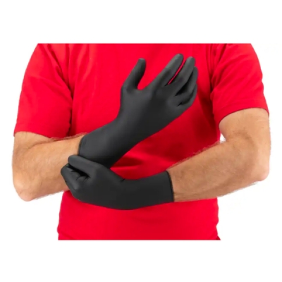 AMiO - Nitrilové rukavice MERCATOR MOTO BLACK XL 100ks