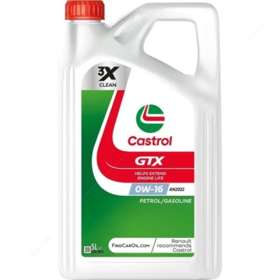 CASTROL GTX AN2022 0W-16, 5 l