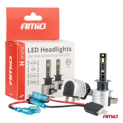 AMiO - LED žiarovky hlavného svietenia H1 H-mini Series