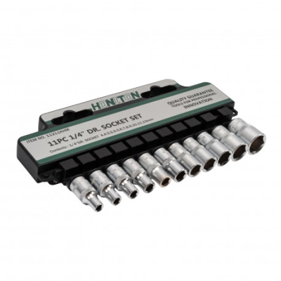 HONITON - Hlavica 1/4" sada 11 dielov