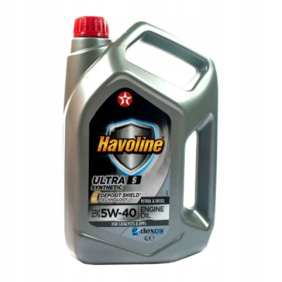 Texaco - Motorový olej Havoline Ultra S 5W40 4L