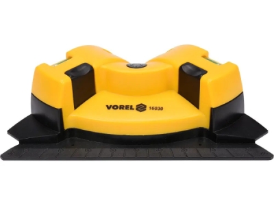 Vorel uhlový laser s 2 čiarami v uhle 90°