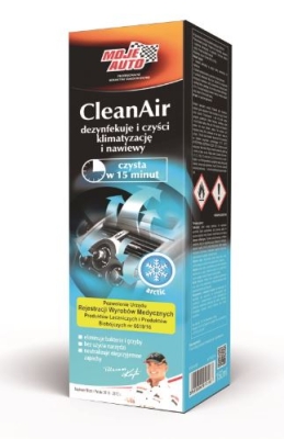 MA - osviežovač klimatizácie CleanAir - Arctic 150ml - granát