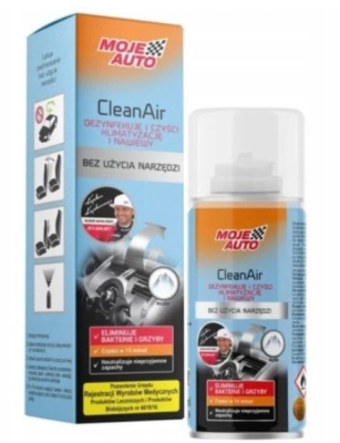 MA - osviežovač klimatizácie CleanAir - Arctic 150ml - granát