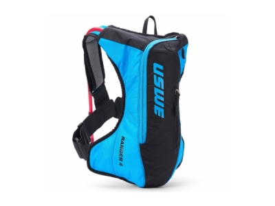 USWE - batoh ENDURO RANGER 4, - Švédsko (modrá/čierna, objem 4 litrov, hydrobag 3 litre)