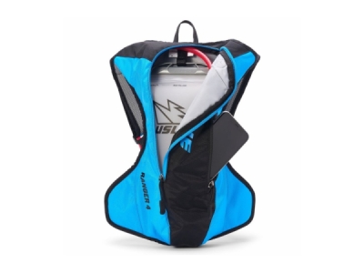 USWE - batoh ENDURO RANGER 4, - Švédsko (modrá/čierna, objem 4 litrov, hydrobag 3 litre)