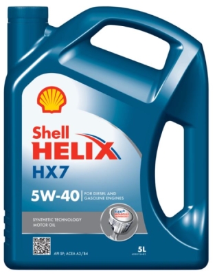 Shell - motorový olej Helix HX7 SP 5W40 5L