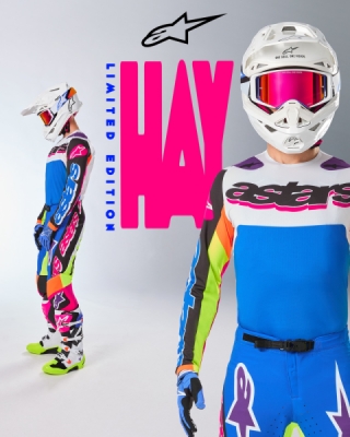 ALPINESTARS - dres SUPERTECH SX limitovaná edícia HAY, (multicolor, veľ. L)