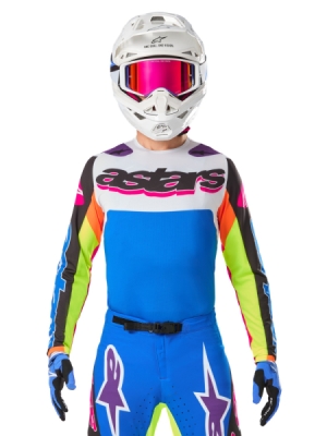 ALPINESTARS - dres SUPERTECH SX limitovaná edícia HAY, (multicolor, veľ. L)