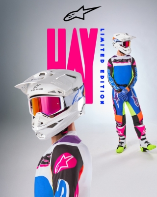 ALPINESTARS - dres SUPERTECH SX limitovaná edícia HAY, (multicolor, veľ. S)